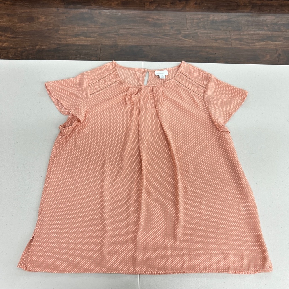 Liz Claiborne Soft Coral Blouse